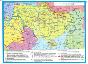 Территория украины в 18 веке карта